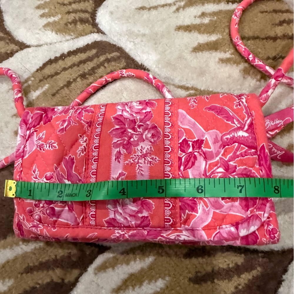 Vera Bradley hope toile crossbody wallet - Picture 5 of 6
